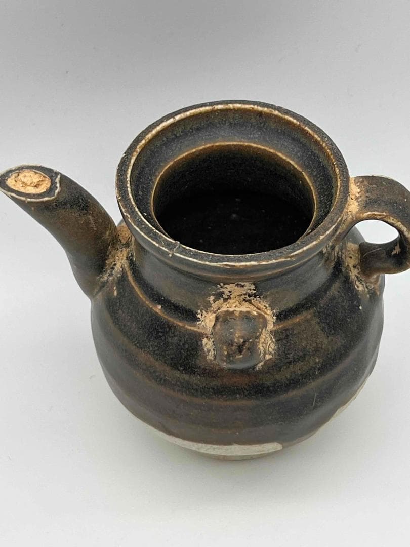 遼から金時代 吉州窯水注 三系執壺 茶壺　酒器　水滴　水指(F-103)