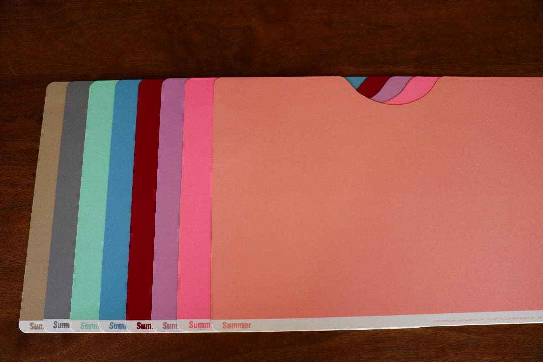 パーソナルカラー診断　パーフェクトカラー・チンボードカード【36色】