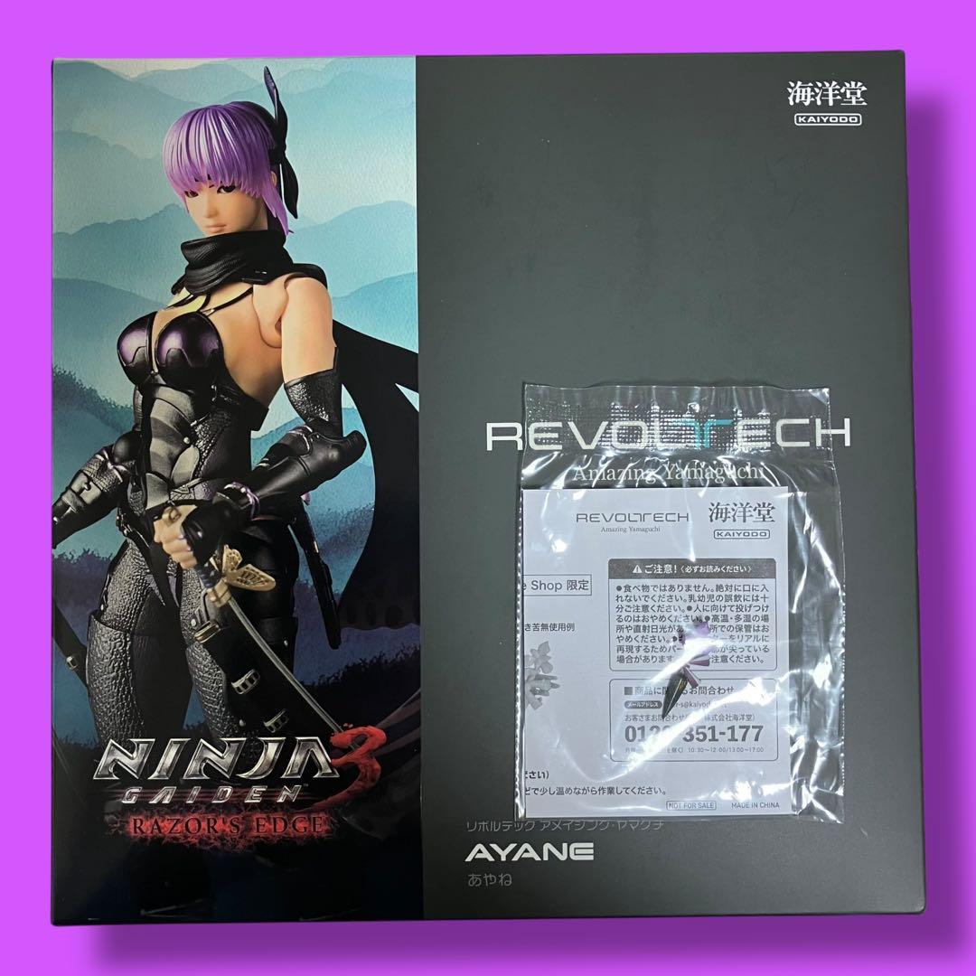 【特典付•新品】リボルテック アメイジング・ヤマグチ あやね　リボン付き苦無