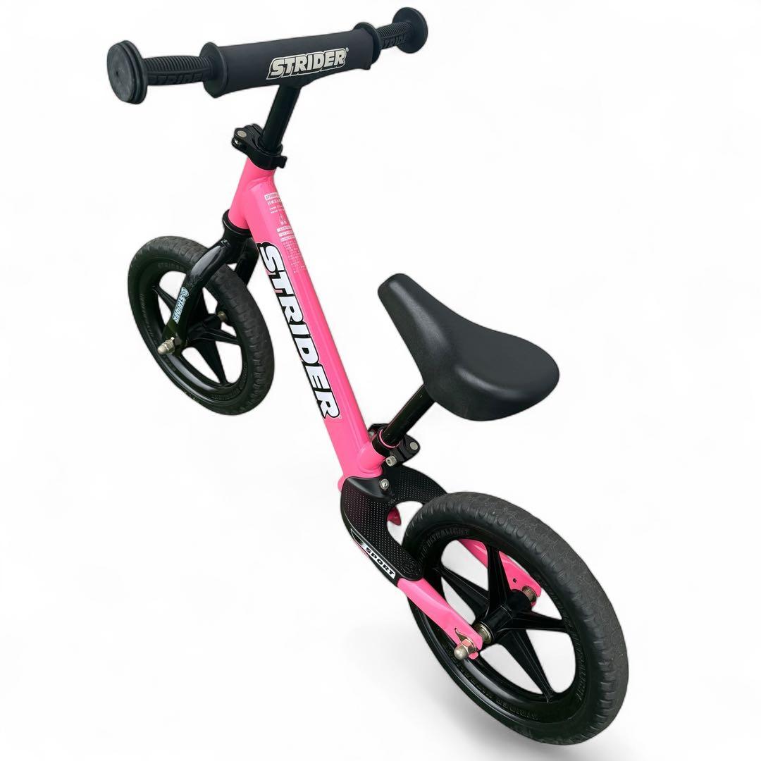 美品　ストライダー　スポーツ　ピンク　12インチ