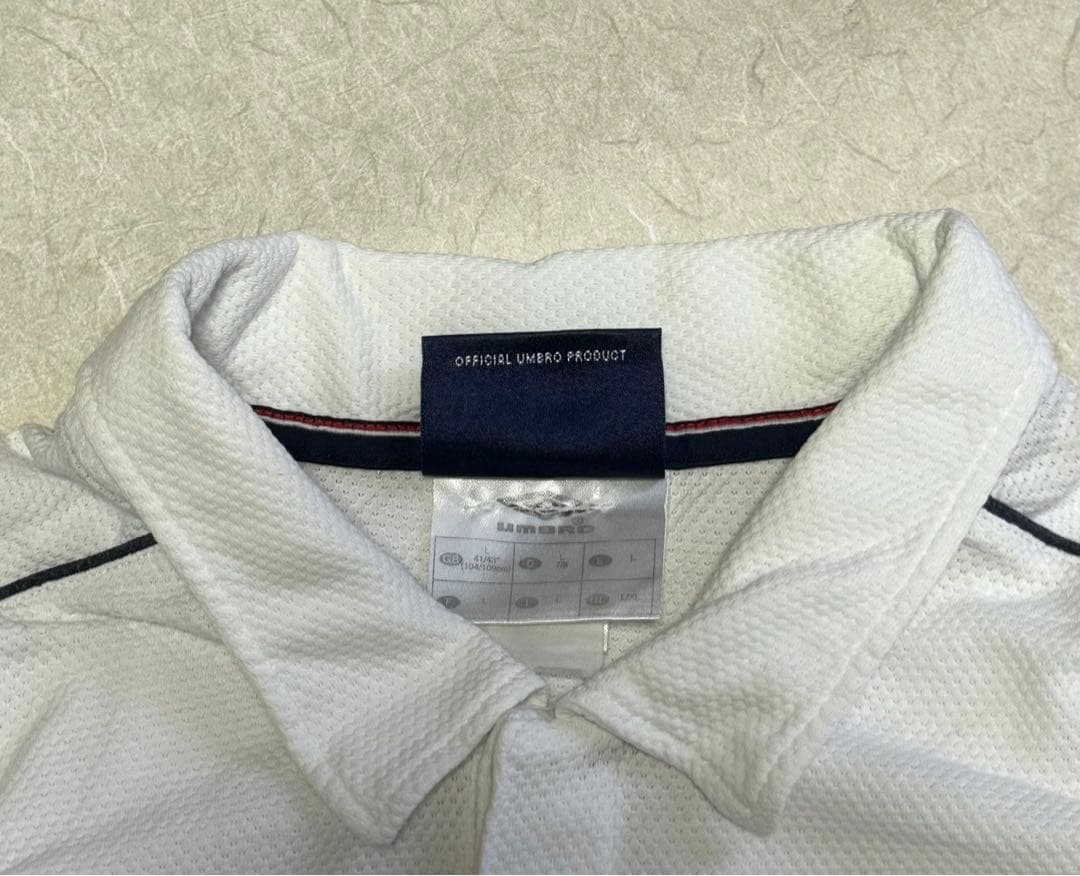 アンブロ　イングランド代表　ポロシャツ　ユニフォーム　ゲームシャツ　02