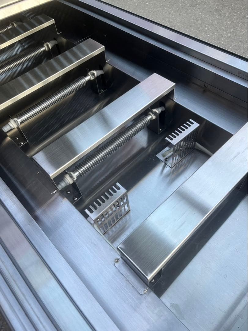 希少 特注品 美品 対面ホットショーケース 三相 200V 照明/単相 100V