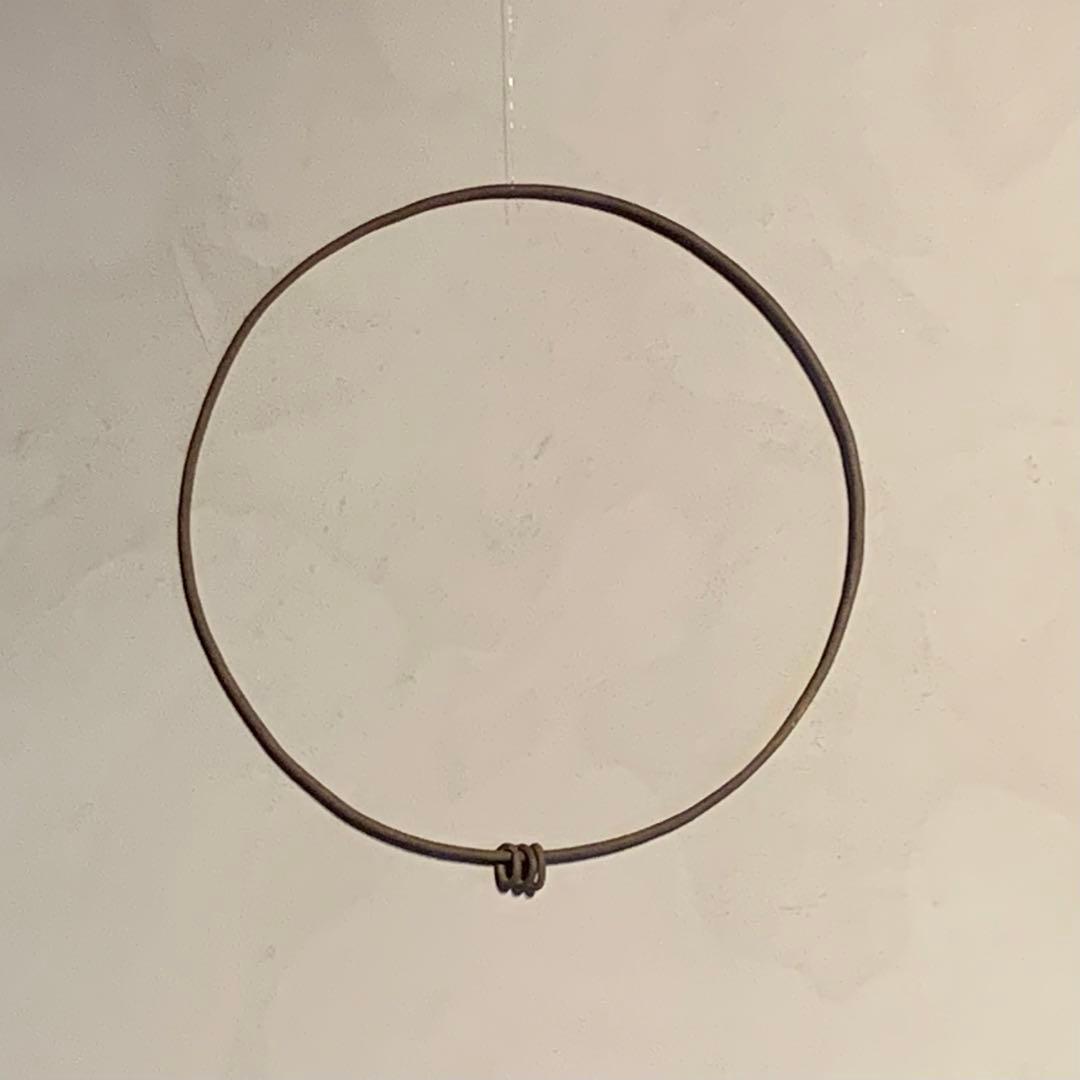 鉄の 道具 輪回し 古道具 鉄製輪 古道具坂田さん的 アンティーク オブジェ