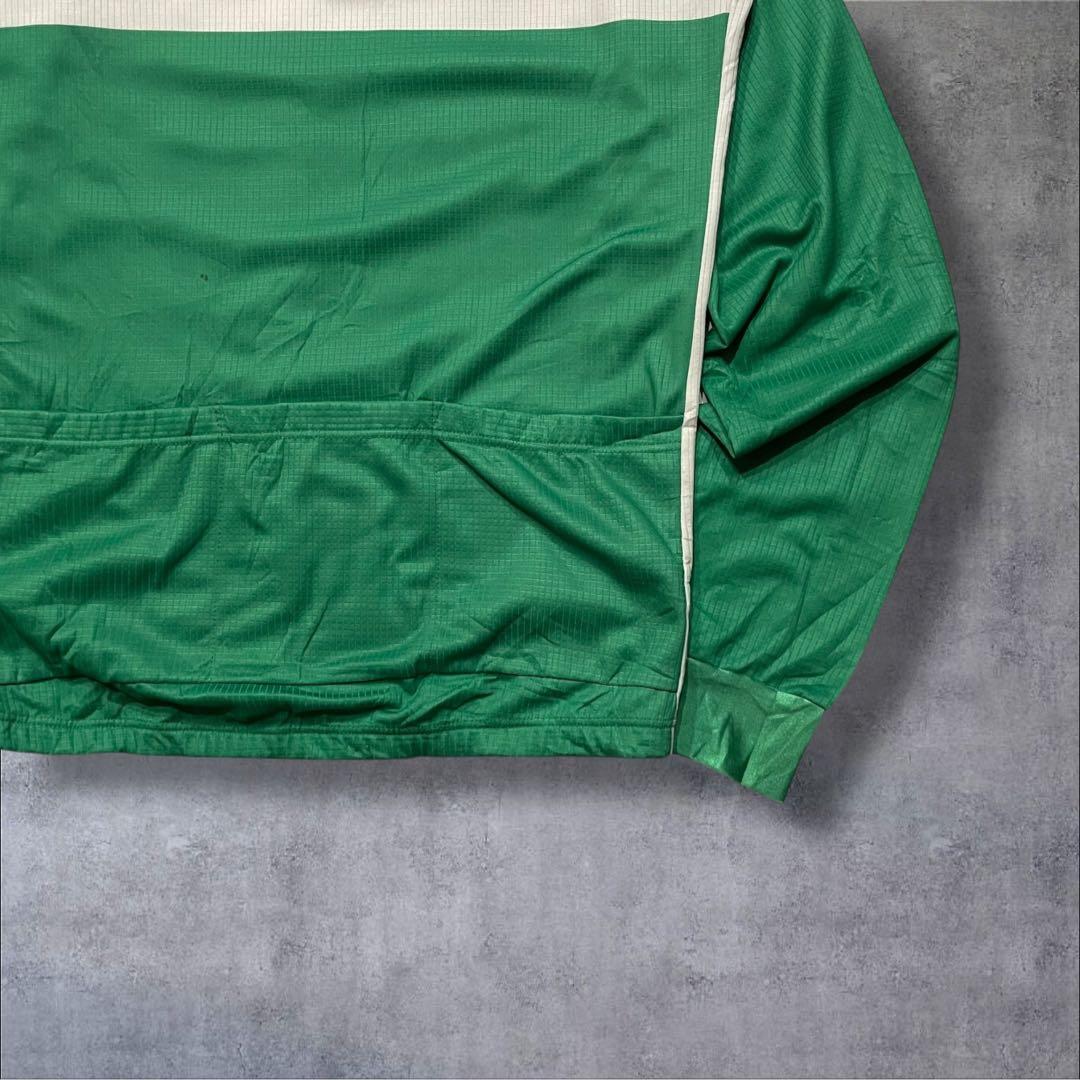 Bianchi ビアンキ サイクルジャケット フルジップ グリーン L