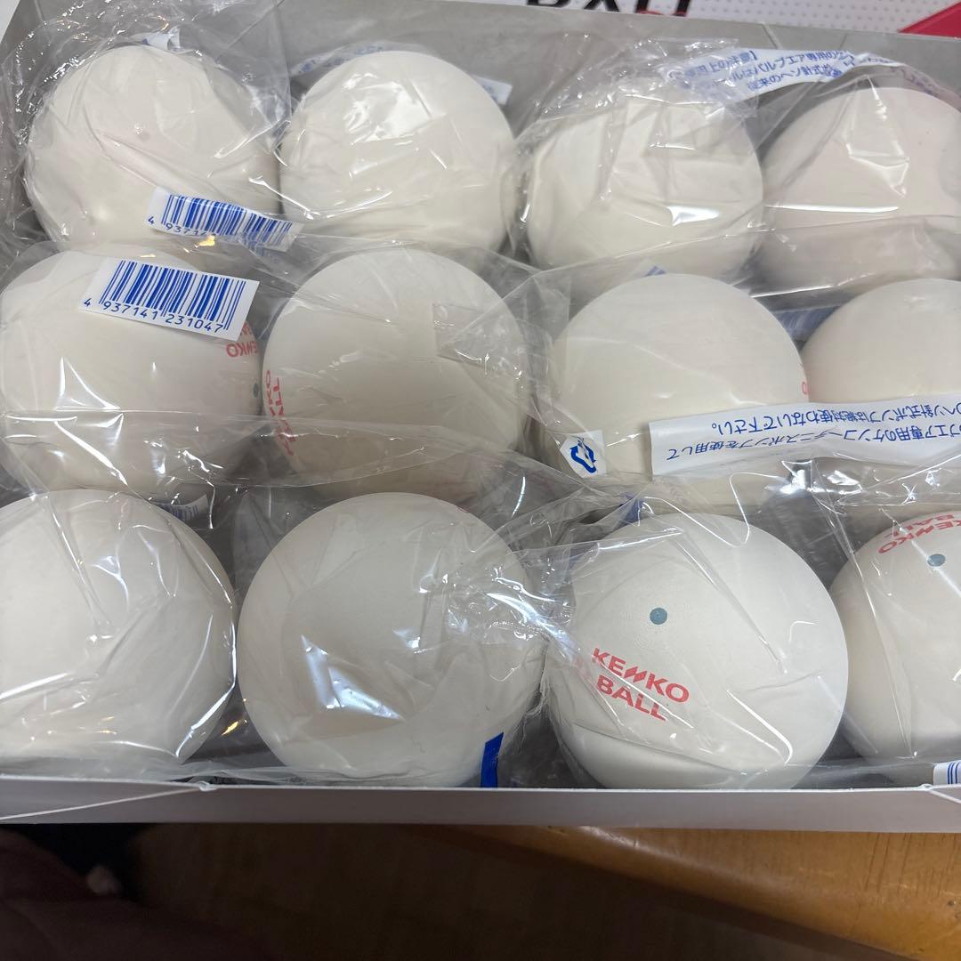 ソフトテニスボールペン ケンコー公認球（白） 5打