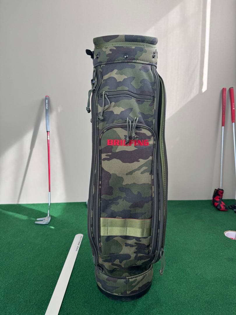 BRIEFING 迷彩キャディバッグ