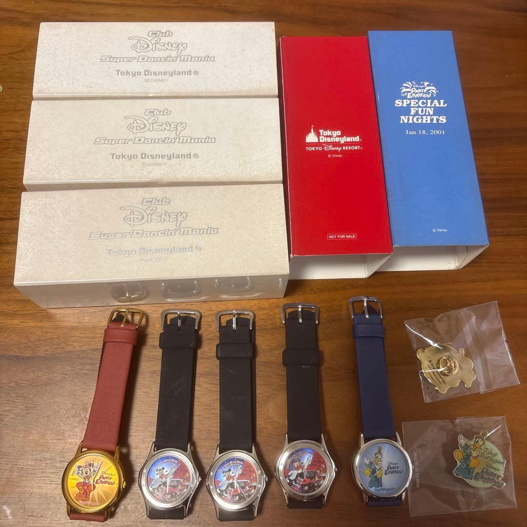 ディズニーランド クラブディズニー 腕時計 オリジナルウォッチ