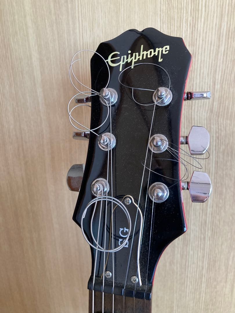 美品⭐︎エピフォン⭐︎エレキギター⭐︎SG⭐︎ミニアンプギタースタンドケース付けられます