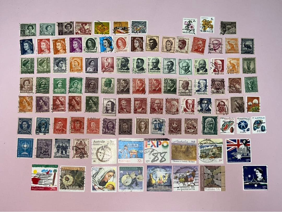 激レア　送料無料　英連邦British Empire 使用済み切手 2000種