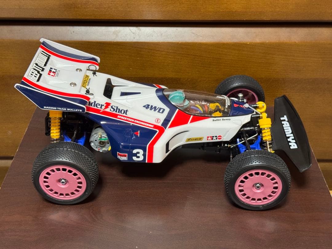 ほぼ新品！タミヤ サンダーショット2022カスタム メカ・オプション他付属特別車