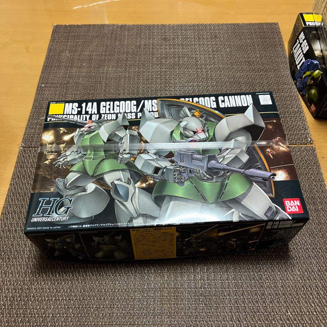 HG MS-14A ゲルググ/MS-05Bザクl/MS-07Bグフ セットセット