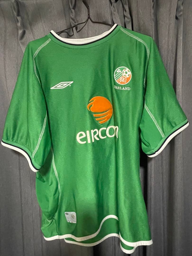 アイルランド代表 KEANE 6番 シャツ Umbro