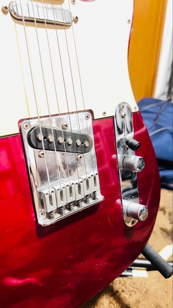 Squier Telecaster レッド