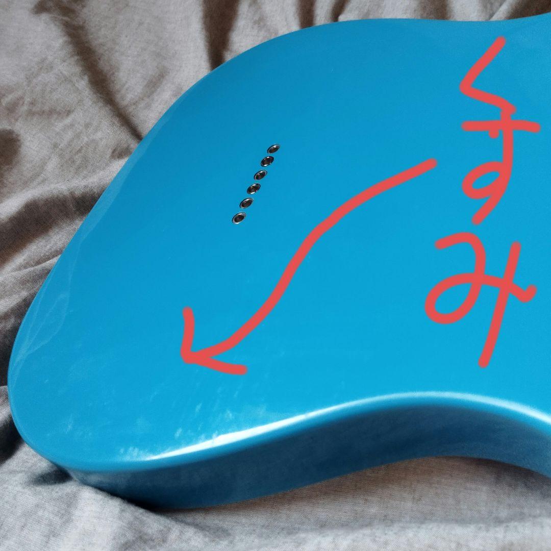 selder テレキャスタータイプ メイプル指板 弦裏通し 使用感少な目
