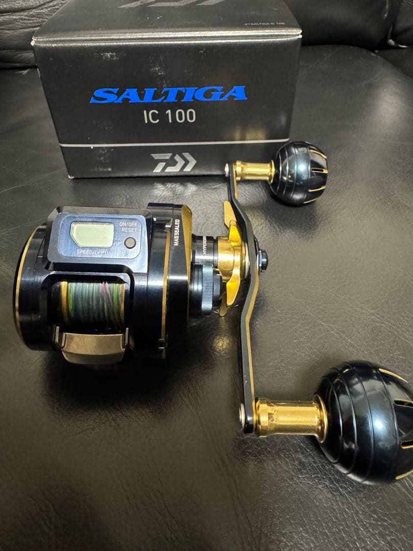 ２１ソルティガIC100 ハンドル交換