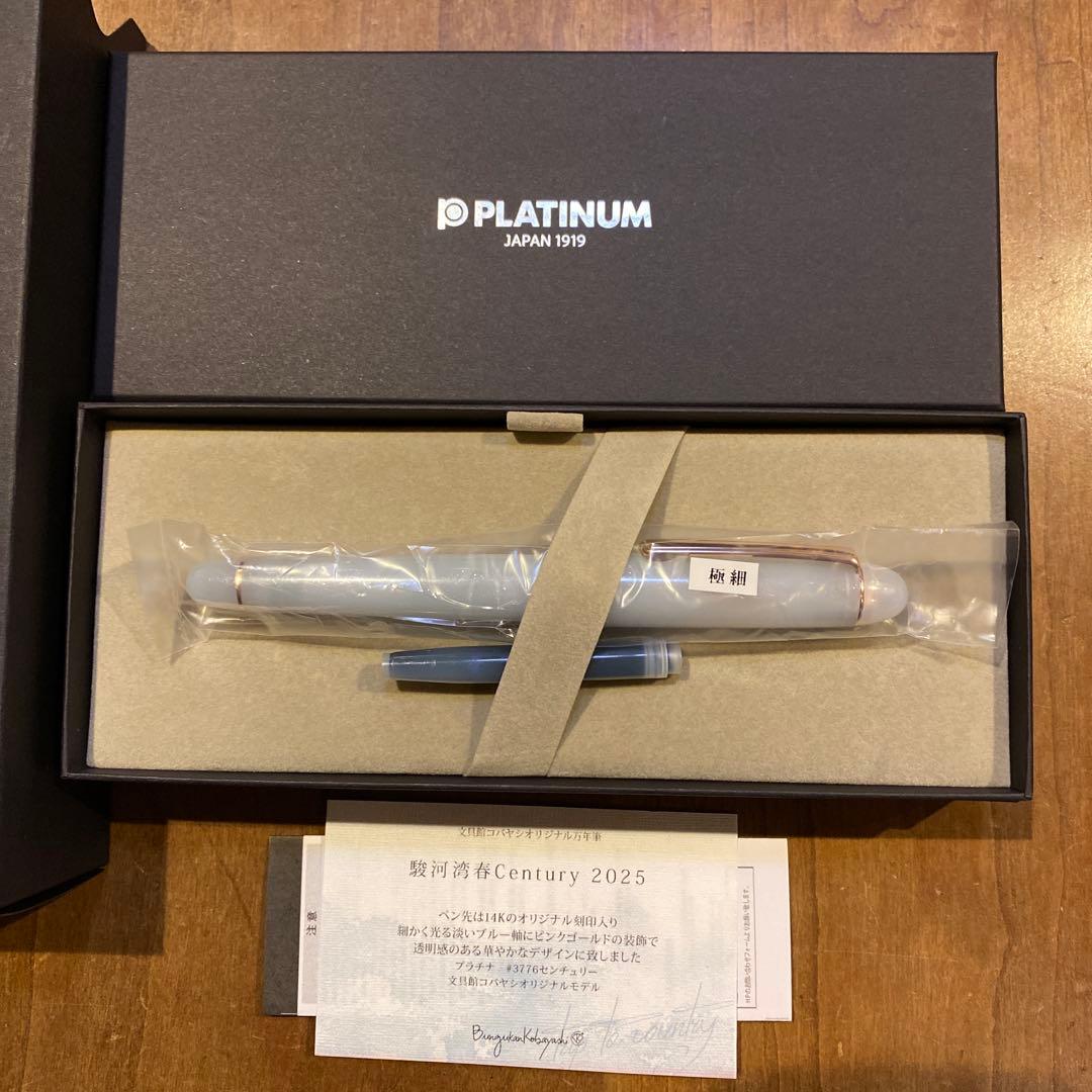 駿河湾春 Century 2025 万年筆