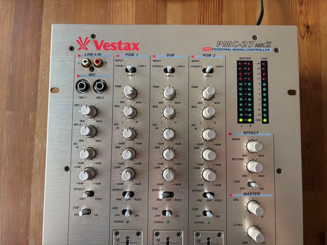 Vestax PMC-27 MKⅡ DJミキサー