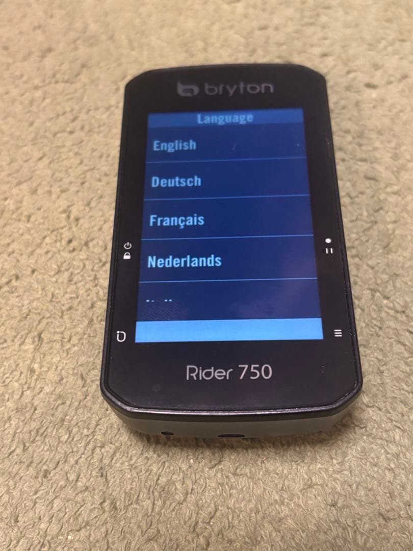 Bryton Rider 750 サイコン　ブライトン　ライダー750