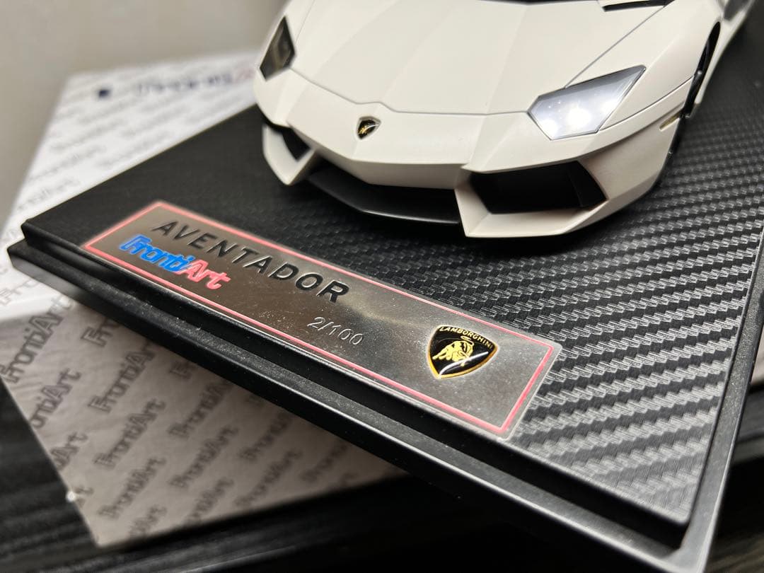 1/18 シリアルNo2 フロンティアート ランボルギーニ アヴェンタドール