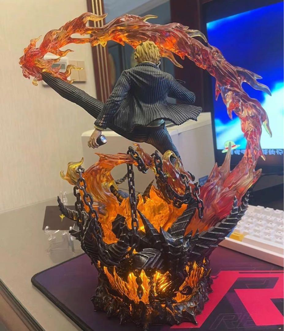 ONE PIECE サンジ ガレージキット ガレキ スタチュー①④