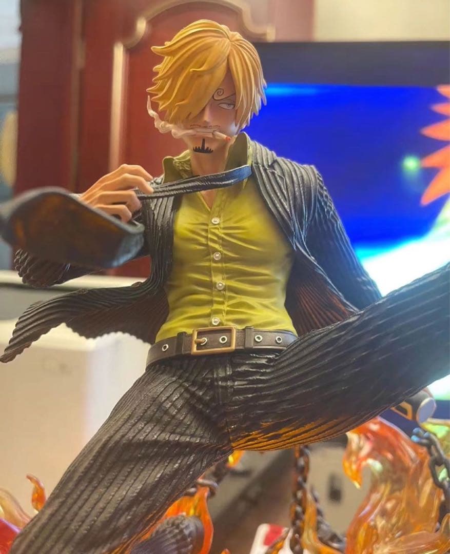 ONE PIECE サンジ ガレージキット ガレキ スタチュー①④