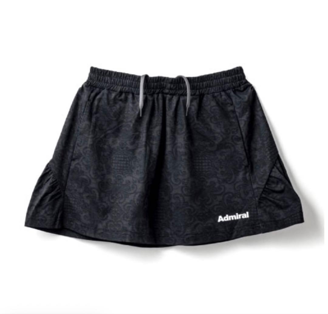 Admiral テニスウェア 上下セット チャコールグレー/オレンジ　Mサイズ