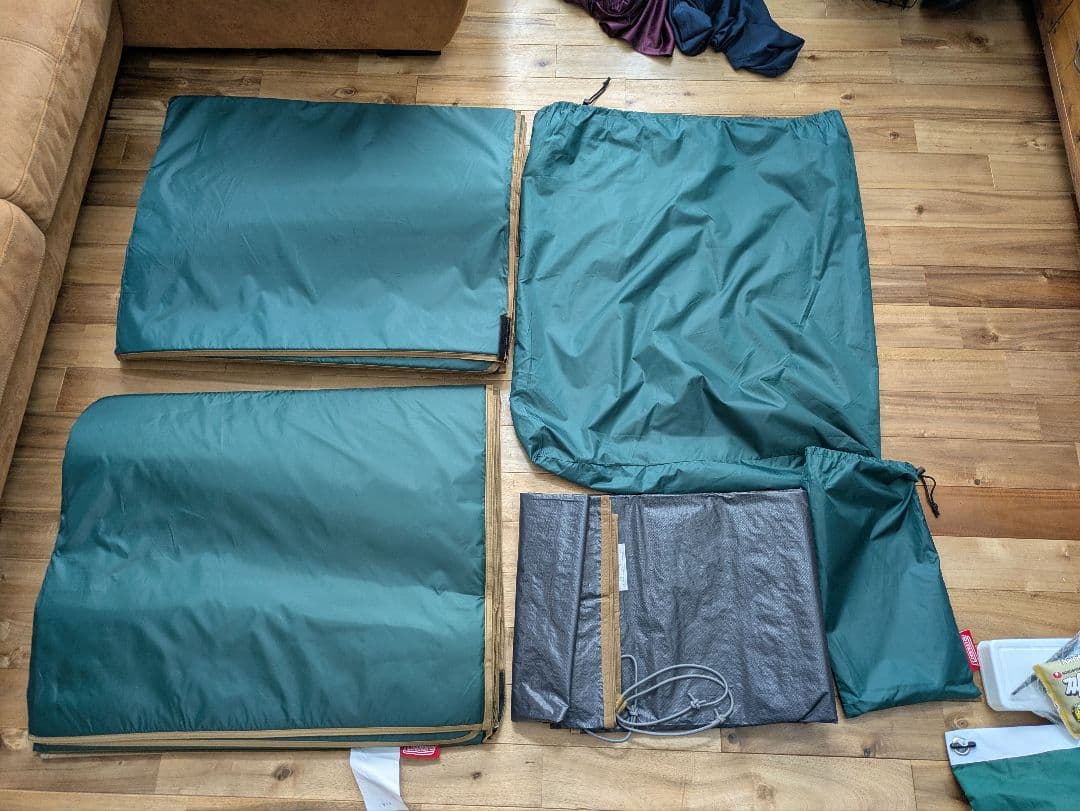 超美品　コールマン タフスクリーン2ルームハウス MDX+　テントシートセット