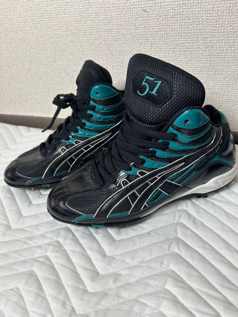 【廃盤品・超希少・未使用】2002 イチローモデルスパイク アシックス