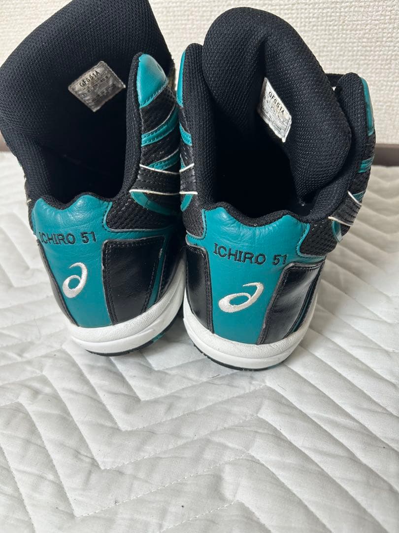 【廃盤品・超希少・未使用】2002 イチローモデルスパイク アシックス
