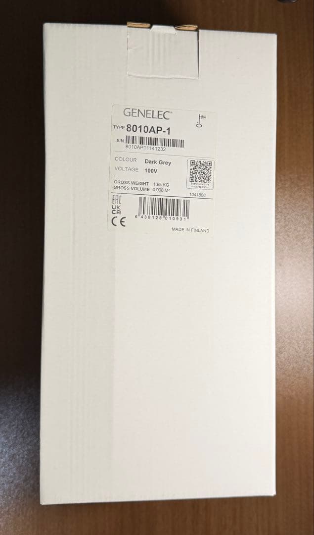 GENELEC 8010AP スタジオモニタースピーカー ベア