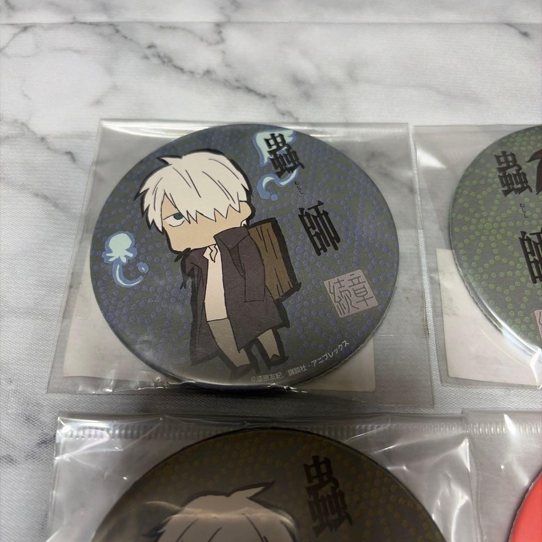 蟲師　缶バッジ　アニメガ　ギンコ 化野