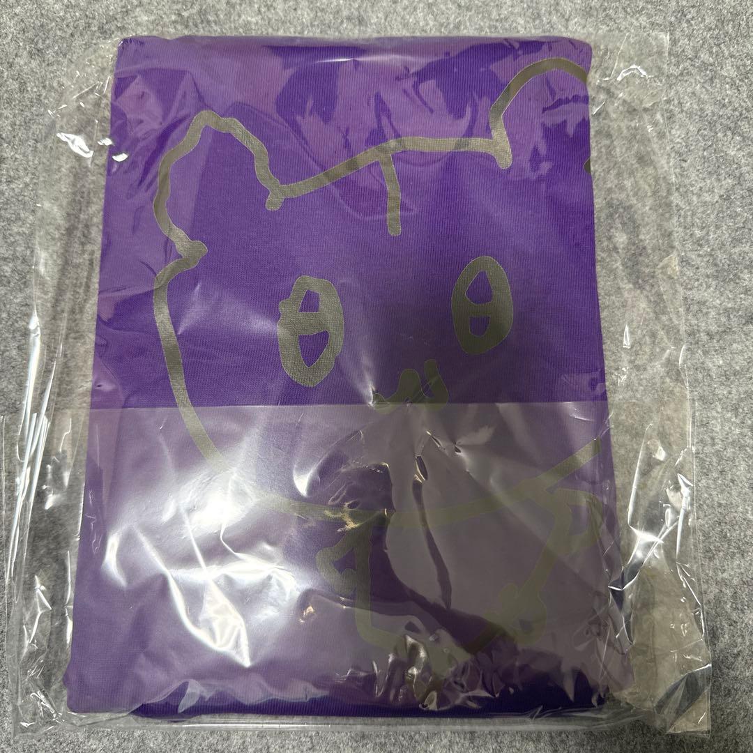 FRUITS ZIPPER 仲川瑠夏 デザインTシャツ 紫 XLサイズ UP-T