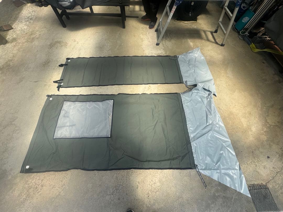 【美品】ルーフテント Overzone（オーバーゾーン）＋専用デイルームセット