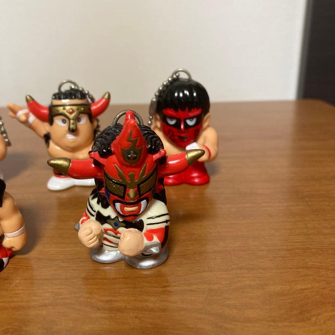 新日本プロレス ソフビ キーホルダー レスラー 10体セット