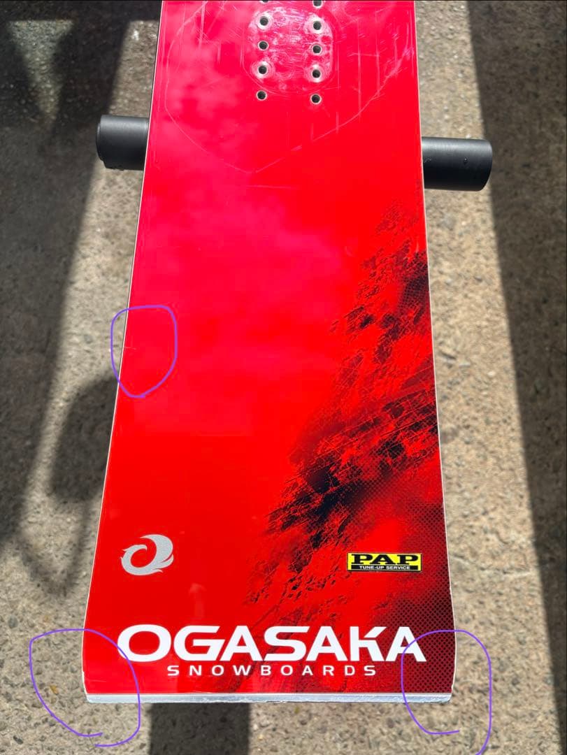 オガサカ ARMOR 157 19-20モデル｜使用少｜研磨済｜おまけ付き