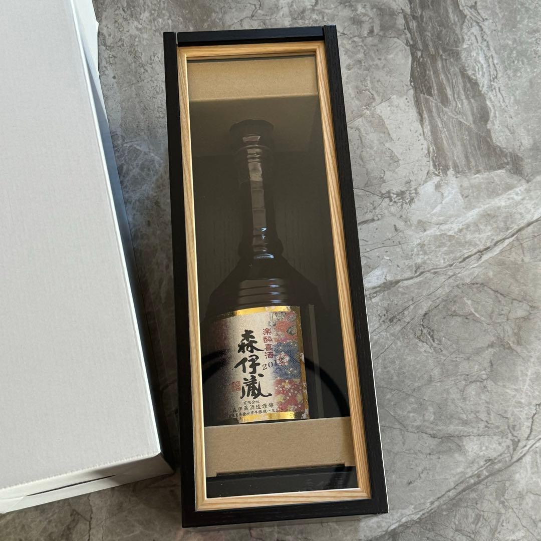 森伊蔵 焼酎 木箱入り 楽酔喜酒2012