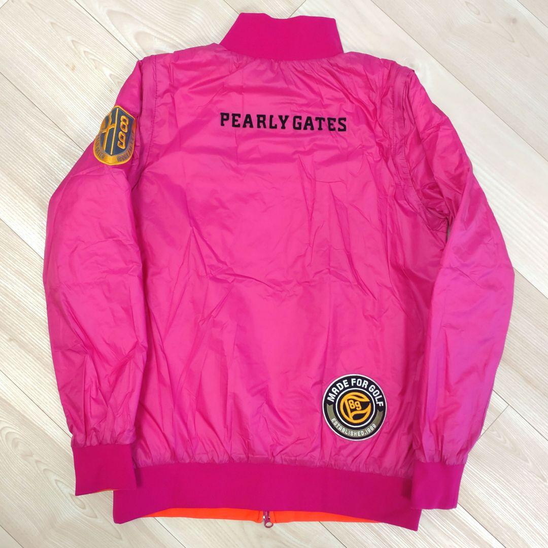 パーリーゲイツ ブルゾン リバーシブル 4way ピンク オレンジ サイズ1
