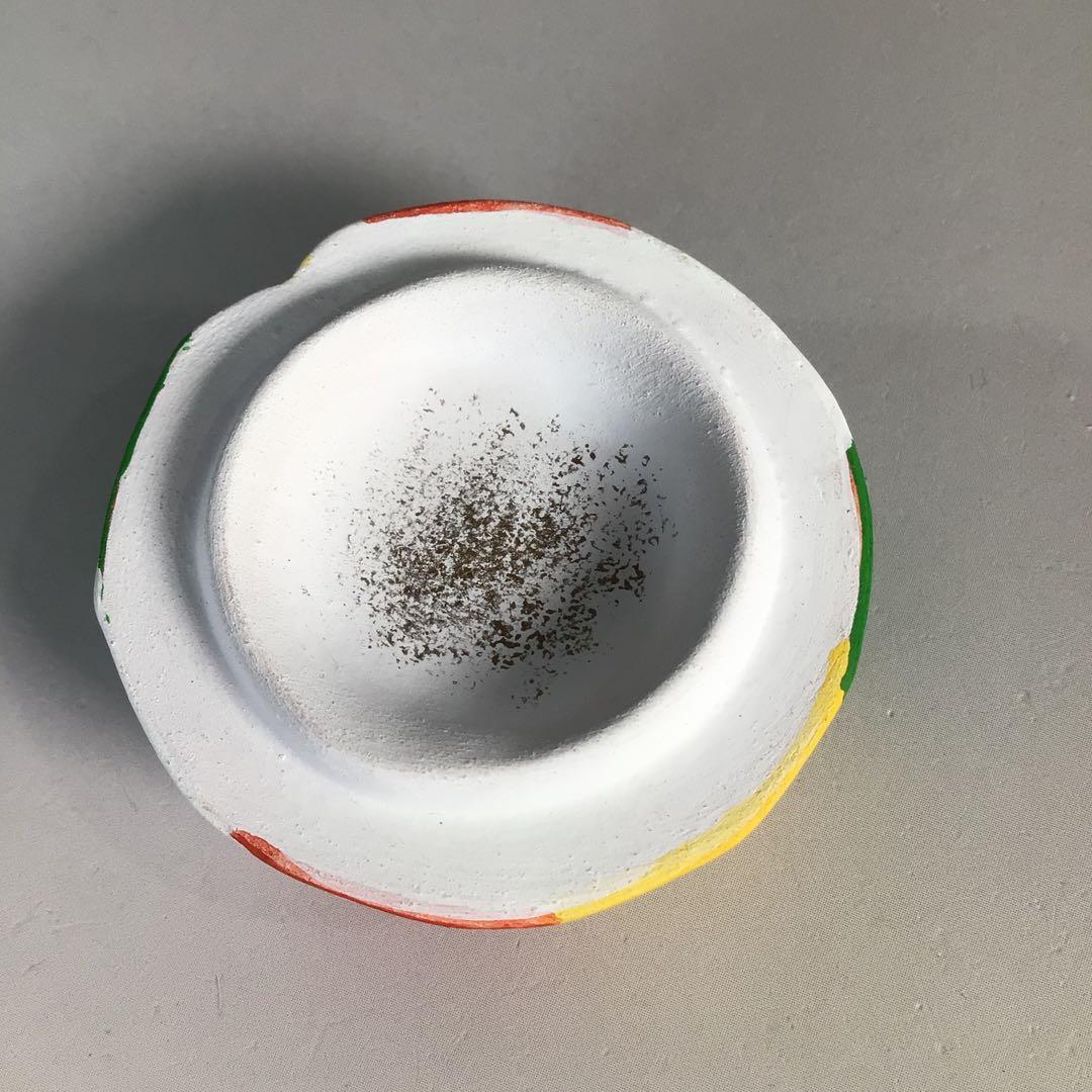 Ｎ６０９　香合　『北村雅耕造』『陶製』『紙風船香合』　共箱　茶道具