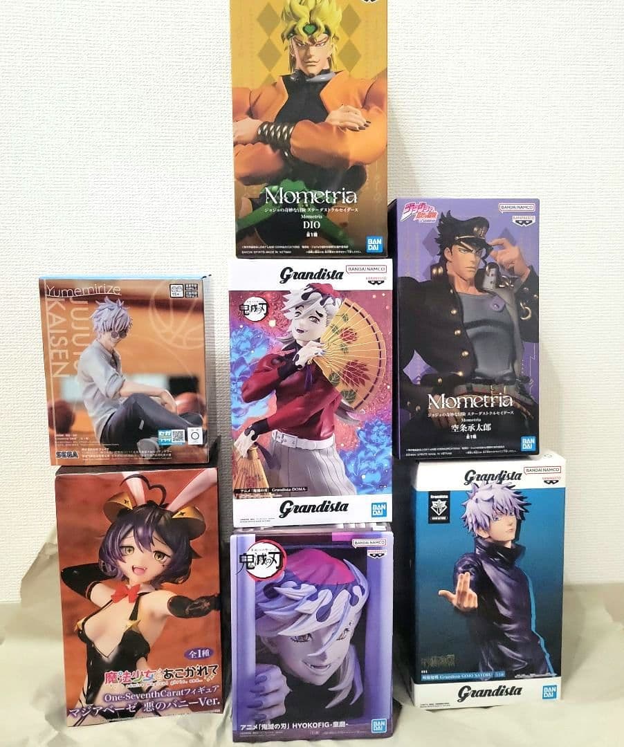 呪術廻戦　鬼滅の刃　ジョジョ　童磨　五条悟　フィギュア　まとめ売り　プライズ