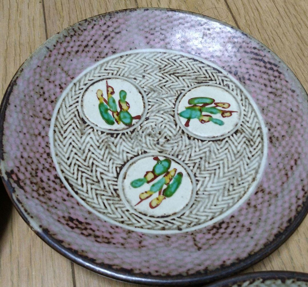 テフテフ島岡達三　組皿