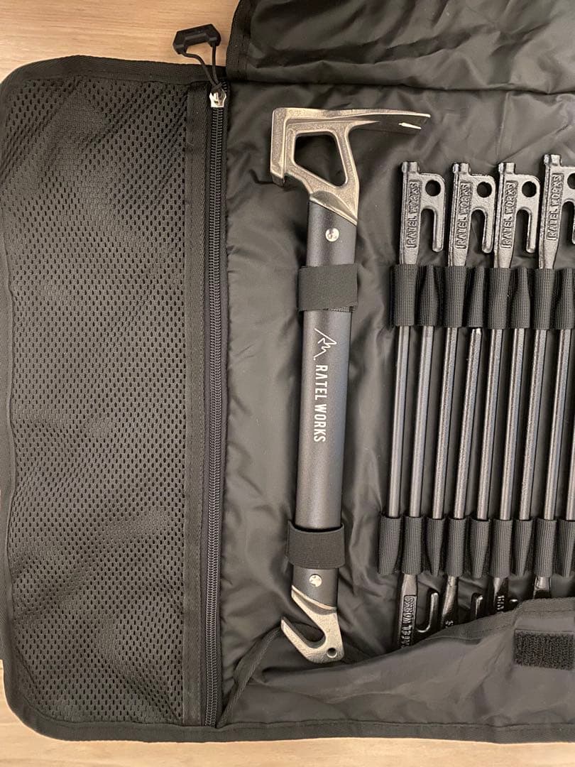 土日のみ値下げ【未使用】RATELWORKS ペグ&ペグハンマーセット