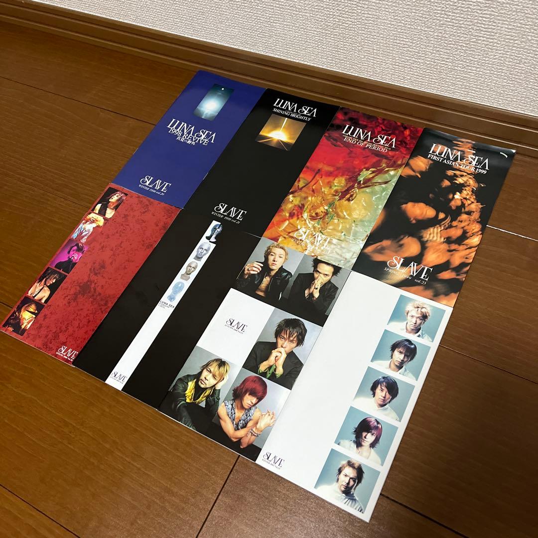 LUNA SEA SLAVE会報 33冊セット&etc.