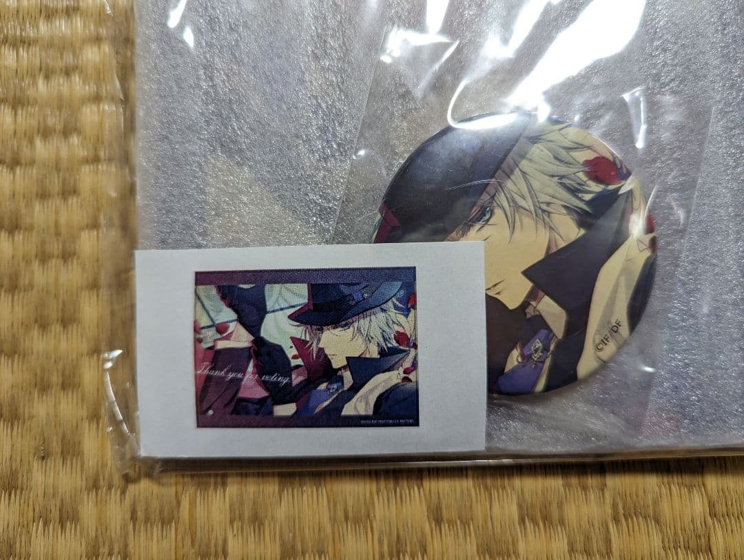 ピオフィオーレの晩鐘 アクリルアートパネル & 缶バッジセット ダンテ