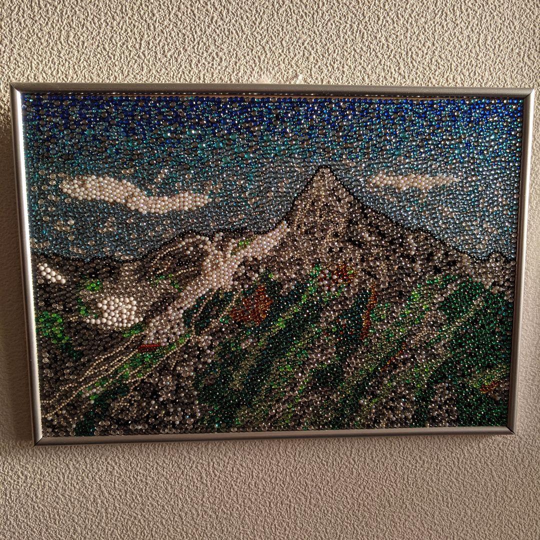 槍ヶ岳のラインストーン