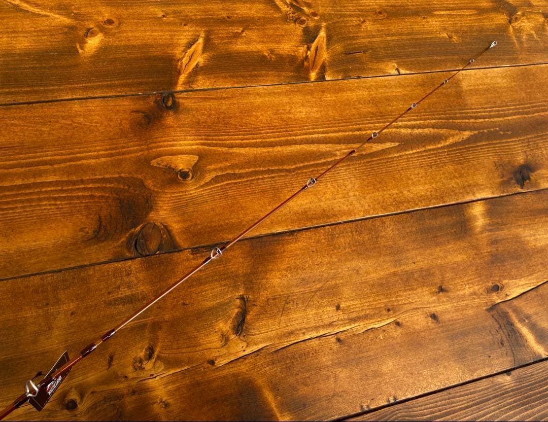 トラウトロッド　クリアブラウン　渓流釣り　ベイトロッド　山女魚　4ft〜5ft