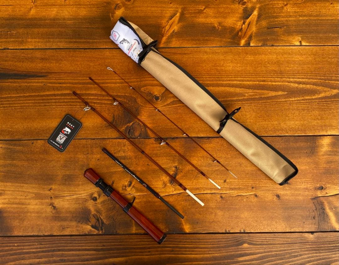 トラウトロッド　クリアブラウン　渓流釣り　ベイトロッド　山女魚　4ft〜5ft