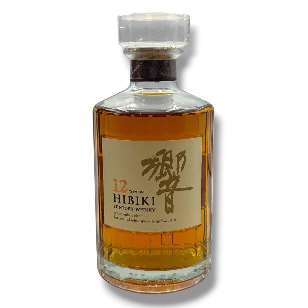 未開栓 響 12年 HIBIKI サントリー ウイスキー 500ml 箱付き