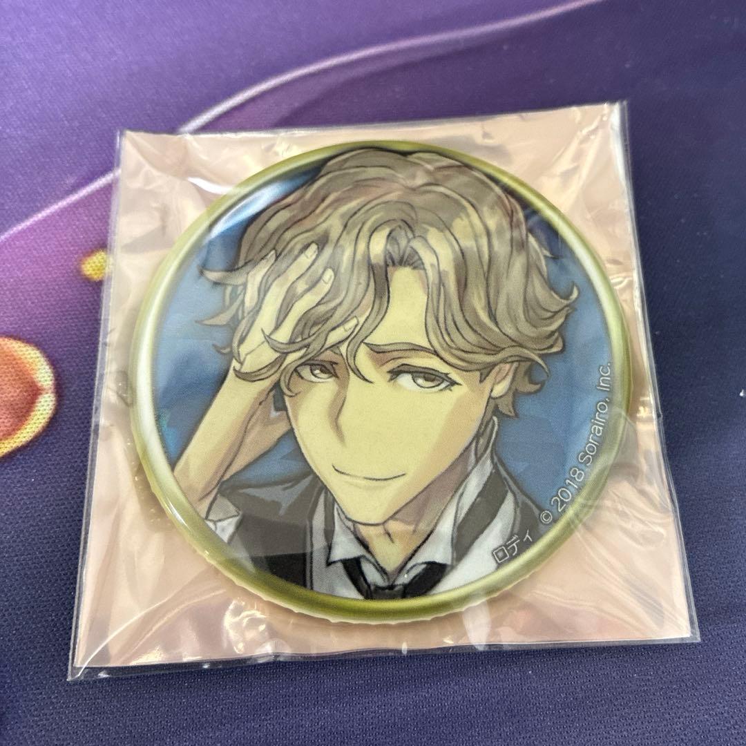 人狼ジャッジメント ロディ SP1 青 缶バッジ ホロあり