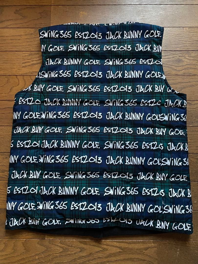 値下げ‼︎⭐︎新品未使用⭐︎JACK BUNNY グラフィック　リバーシブル　ベスト