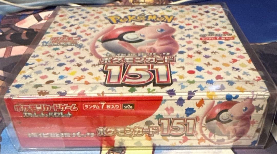 ポケモンカードゲーム　151 シュリンク付き　1BOX ポケセン産